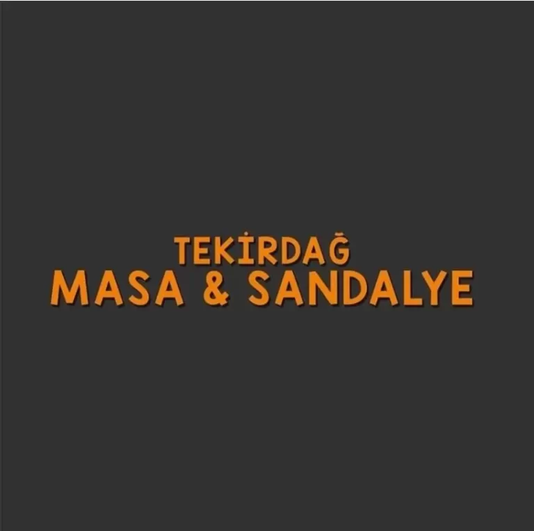tekirdağ masa sandalye - logo