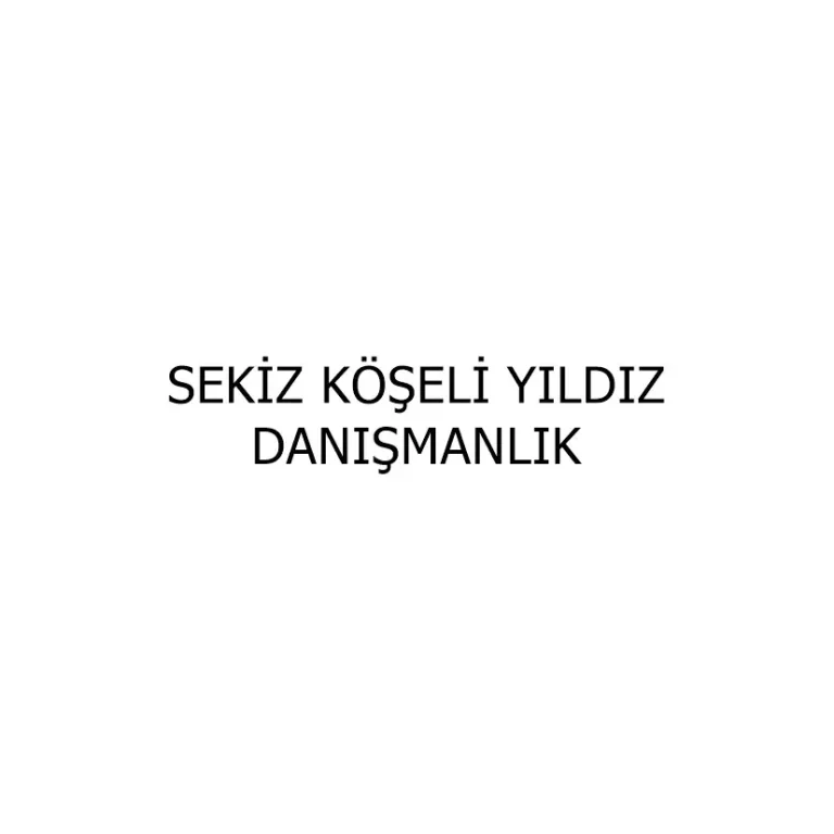 sekiz köşeli yıldız danışmanlık - logo
